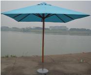 Outdoor umbrella, 2 x 2 m, household hardwood (four-bone), 230 G polyester cloth