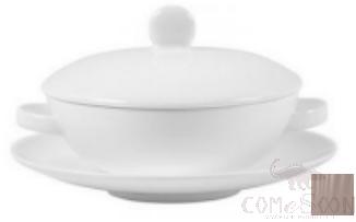 Pink Soup Bowl Φ4.75"