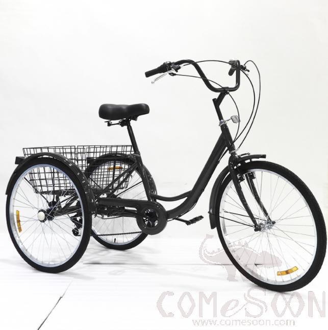 26" Tricycle Black