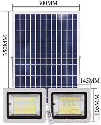 Solar Floor Light, L39*W12*H34 cm