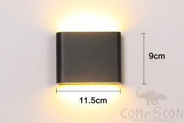 Waterproof Wall Light-8w, 3000/4000/6000k, 115*90*28mm