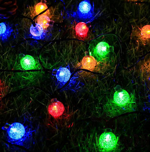 Foaming Waterproof Light String, Color, 1.8cm