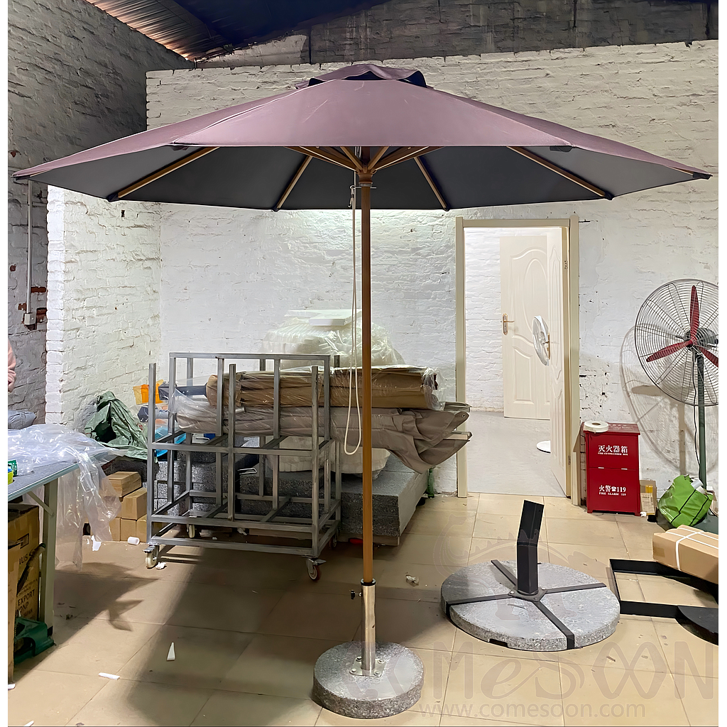 Patio Umbrella, Waterproof Yarn-Dyed Fabric, D2.7m product image