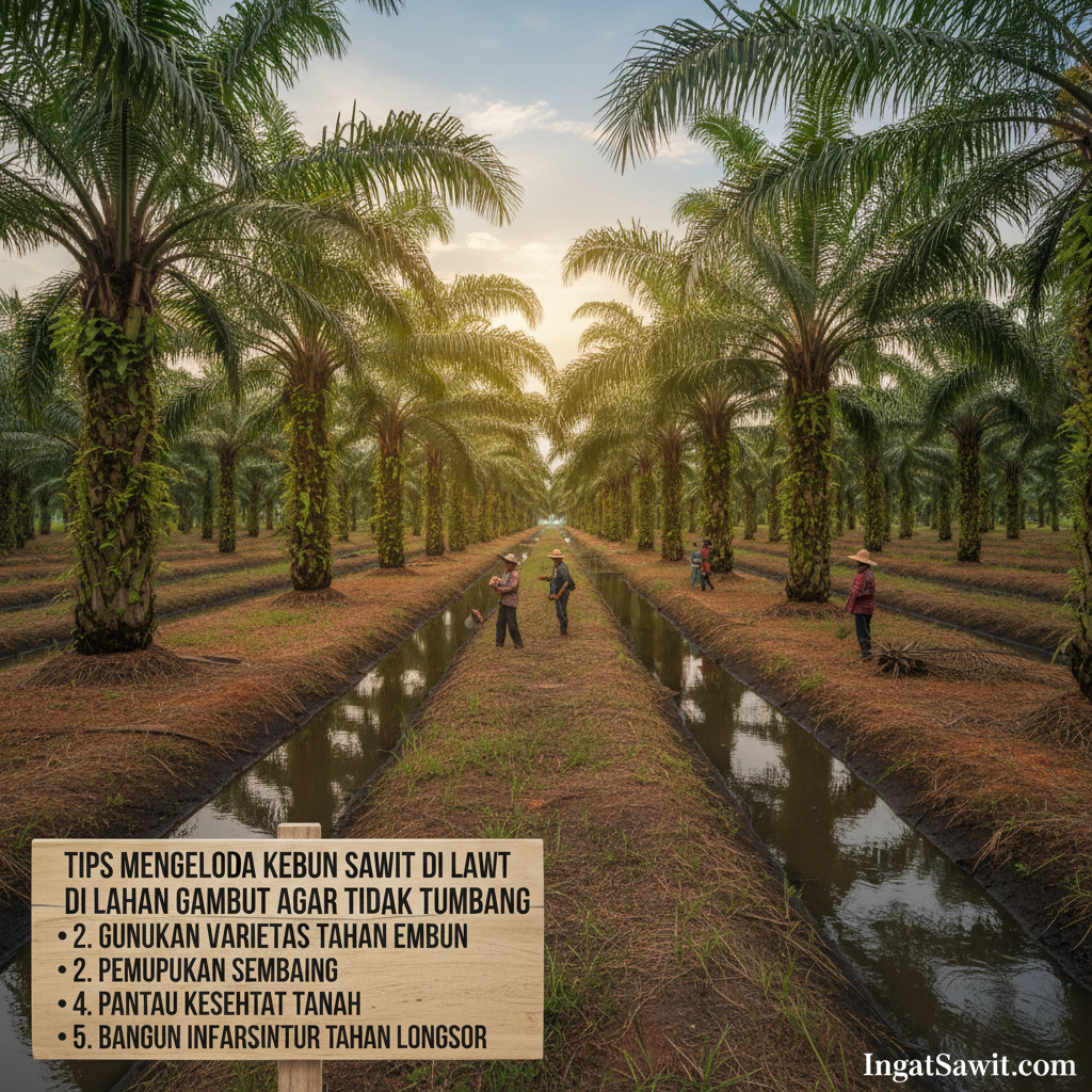 Tips Mengelola Kebun Sawit di Lahan Gambut agar Tidak Tumbang