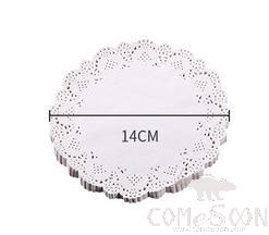 Disposable Plate Mat with Greaseproof Paper, 5.5 inch