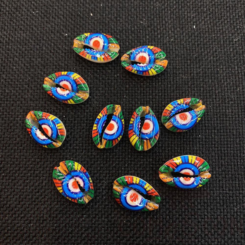 Printed Natural Conch Jewelry Accessories
