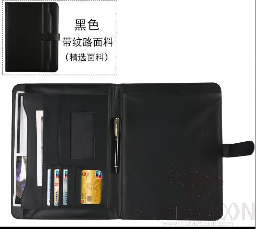 Multifunctional Pu Compedium File, L34*W25.5*Th0.5cm