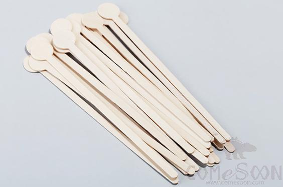 Disposable Wooden Coffee Stirrer  150*20*1.6, 150*20*1.6mm