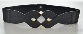 Belt-Pu Leather, Elastic Band