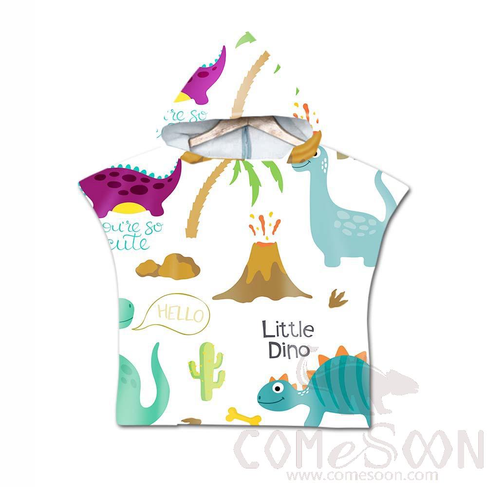 Kid's Cape Beach Towel, Microfiber, 60*80cm