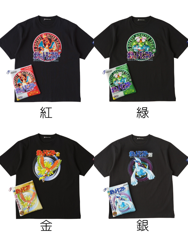 🇯🇵 Pokémon 寶可夢歷代遊戲封面紀念 T shirt