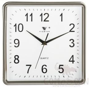 0618 Electroplated Silver-10 inch, ABS, L26*W26*H4.5cm