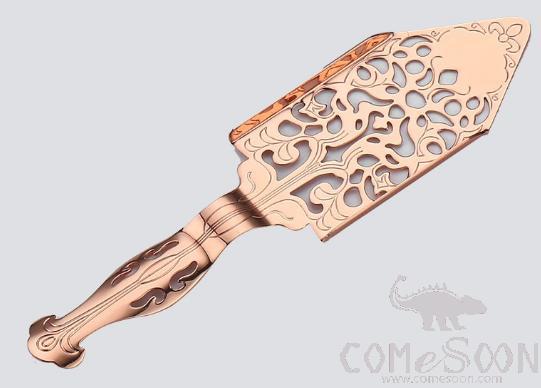 S/s Classical Absinth Spoon Golden
