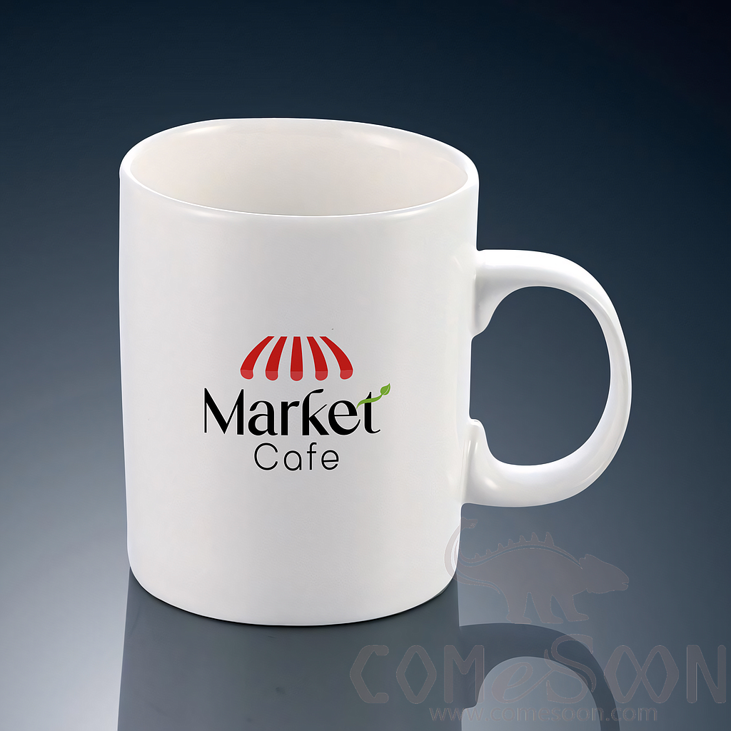 300ML Classical Guessroom Mug W/three-Color Logo