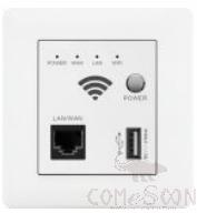Computer+ Wireless Router+ Usb Socket