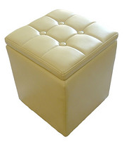 Leather Pu Ottoman