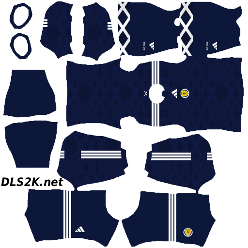 Uniforme de Portero Visitante de Escocia