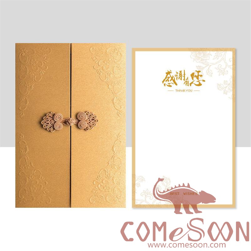 Greeting Card W/customized Logo，MOQ50