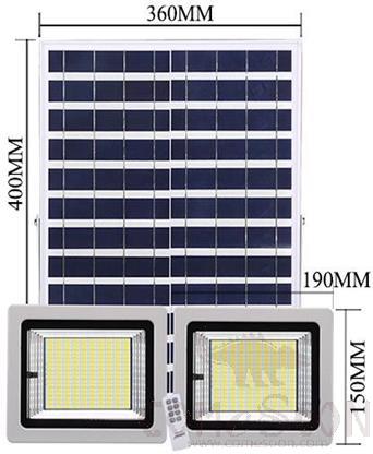 Solar Floor Light, L45*W12*H39 cm