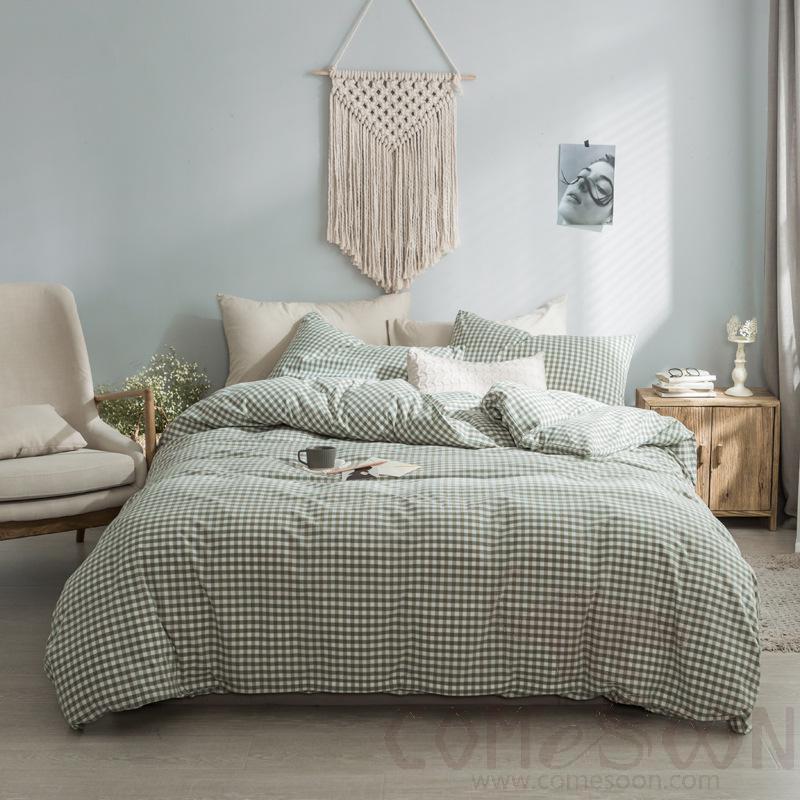 Bed Linens, Cotton, 4 Piece Set(for W200 cm Bed)