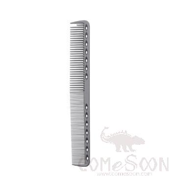Comb for Haircut, Plastic, Grey, 18.5*2.5cm