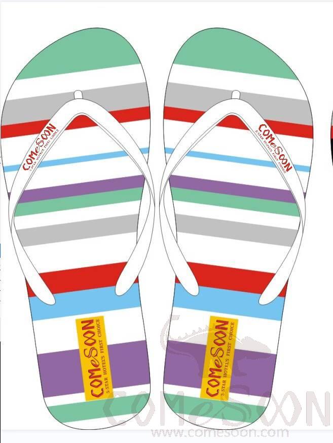 Flip-Flops, PE Bottom+ PVC Surface, L28*W10cm