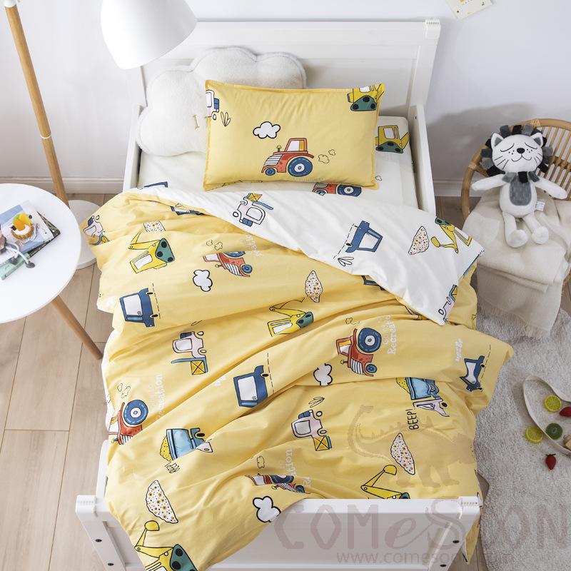 Bed Linens 3 Pieces Set, Cotton, 120cm Bed