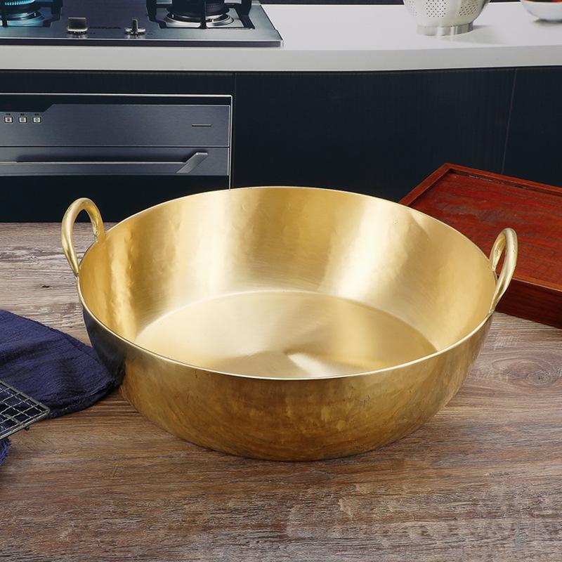 Japanese Tempura Fryer, Brass, 40*40*12cm
