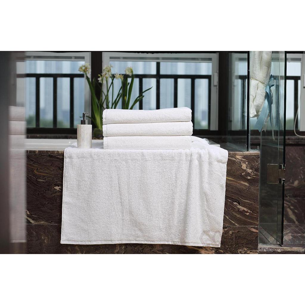 Bath Towel, 100% Cotton, L140*W70cm, White
