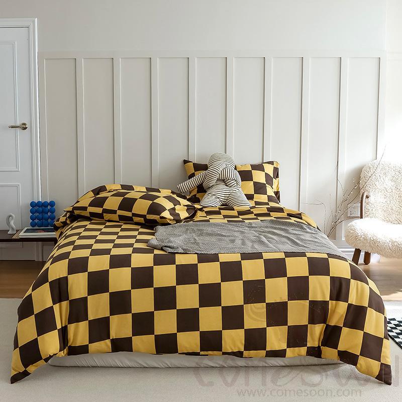 Bed Linens, Cotton, 4 Piece Set(for W180 cm Bed)