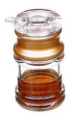 Jd Series-Small Golden Oil Bottle D4.8*H9cm