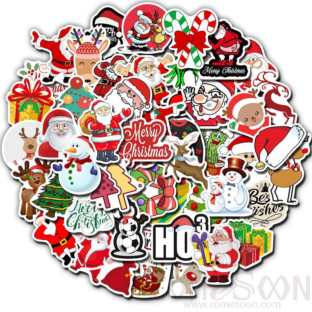 Christmas Sticker 50pcs