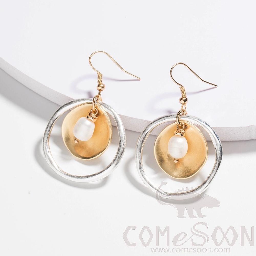 Earring / Dangler / Eardrop / Jewelry        Ne359-X