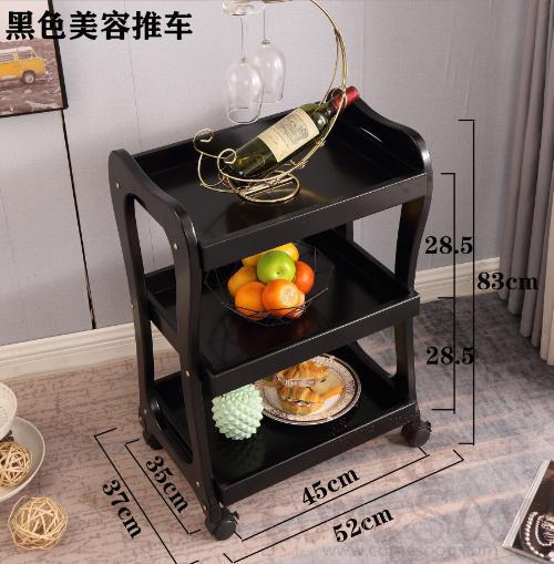 Beauty Trolley, Solid Wood, 52*37*83cm
