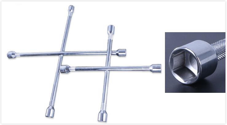 Cross Socket Wrench 17/19/21/23 (Long Rod)