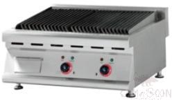 Counter Top Electric Lava Rock Grill, Size:l 650*W600*H350mm, Power: 7.2kw