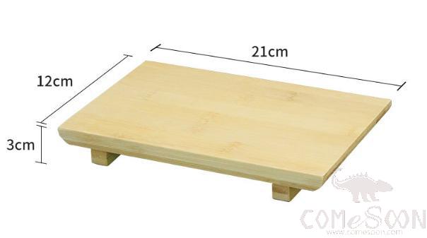 Rectangular Sushi Stool, 21*12*3cm