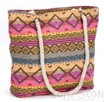 Beach Bag-Canvas, 45*31*14cm;