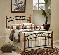 Steel Wood Bed product image