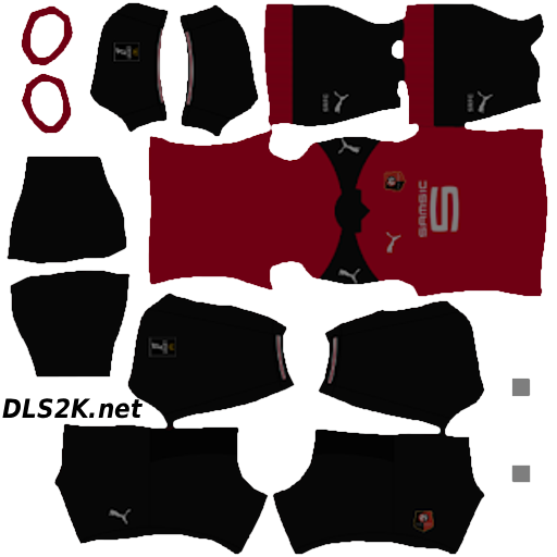Uniforme Titular de Stade Rennais