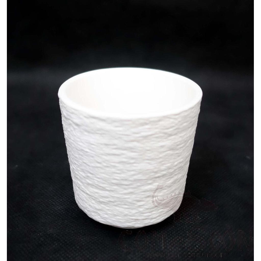 G095 Series Handleless Cup - Matt White