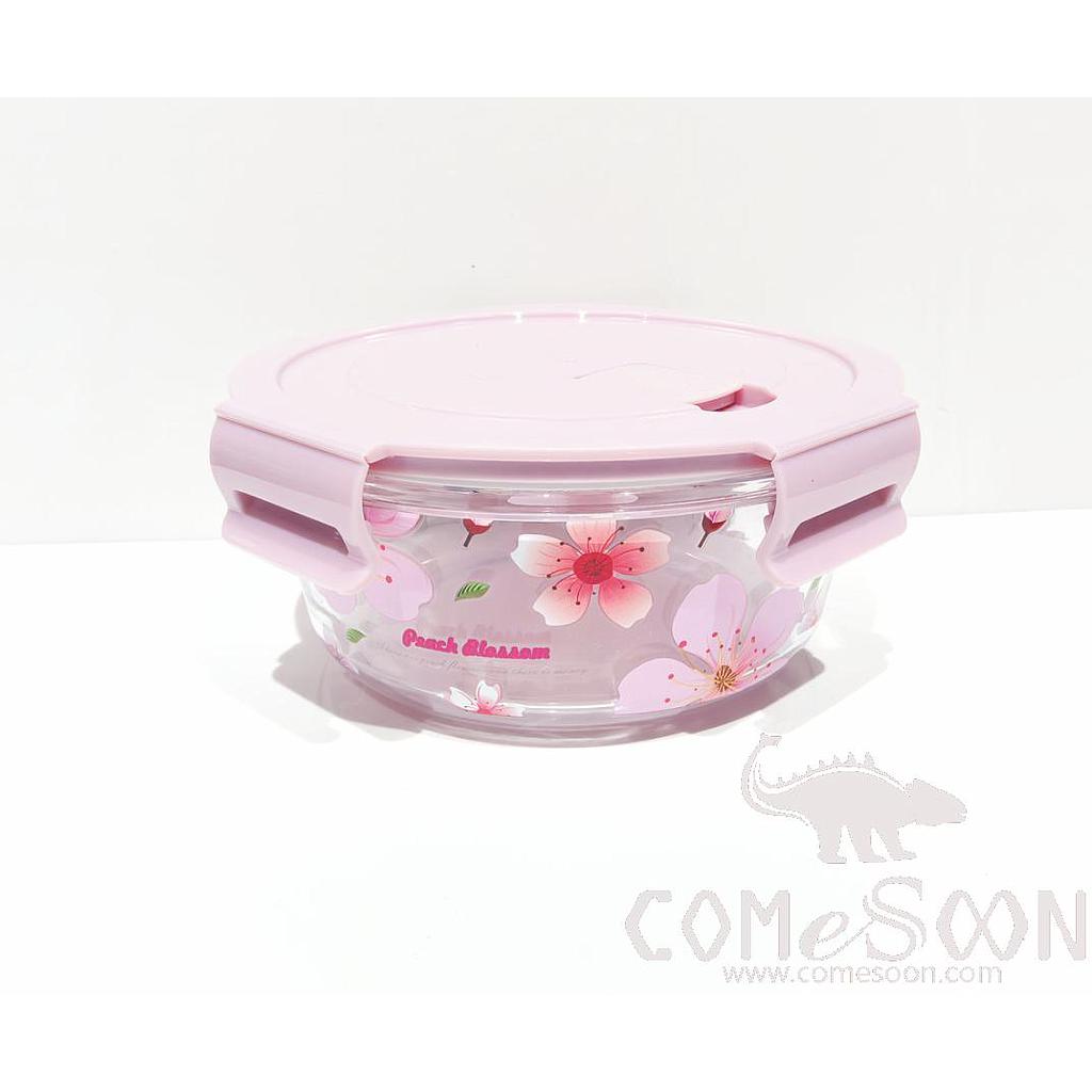 Peach Blossom 600ML Round Fresh Box (Middle)