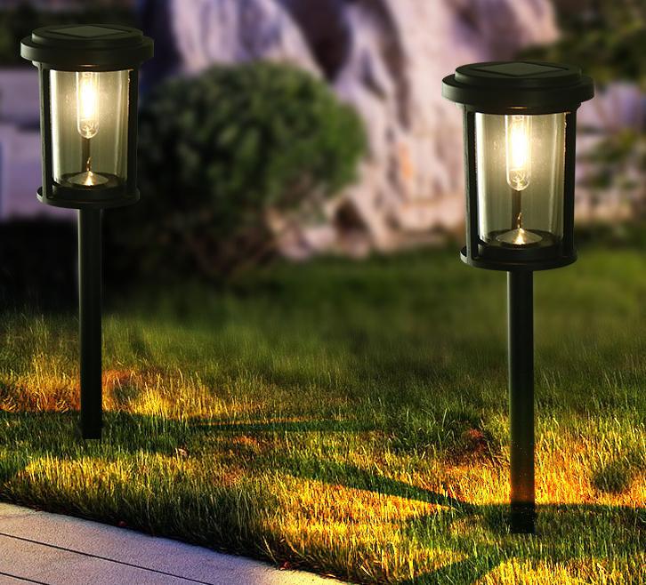 Solar Lawn Lamp, L60cm