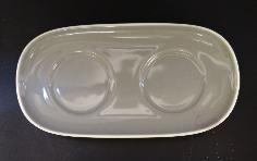 G157 Series Sauce and Vinegar Pot Plate, 17.5*9.5*1.5cm