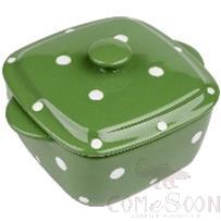 Square Steamed Egg Bowl with Lid, L13*W10.5*H8cm