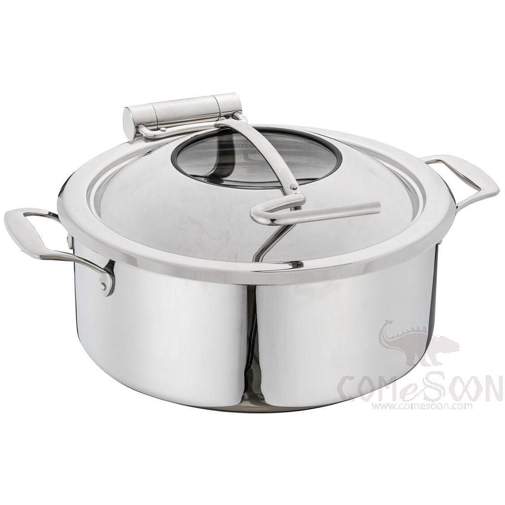 Yufeh Chafing Pot 30cm S/s Natural Color, L42*W36.5*H18.5cm