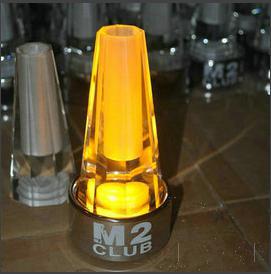 Crystal Lamp - Single Color (Red, Yellow and Green Blue Purple)/ 100204