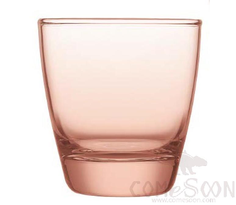 Arc Lohmann Straight Tumbler Glass 320ML Coral Pink