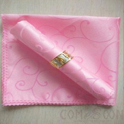 Napkin, 48*48cm, Pink Single Hook product image
