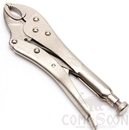 Vise Grip Curved Jaw Locking  Pliers 10", Alloy Steel+ Carbon Steel